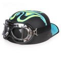 Vintage Half Motorcycle Helmet