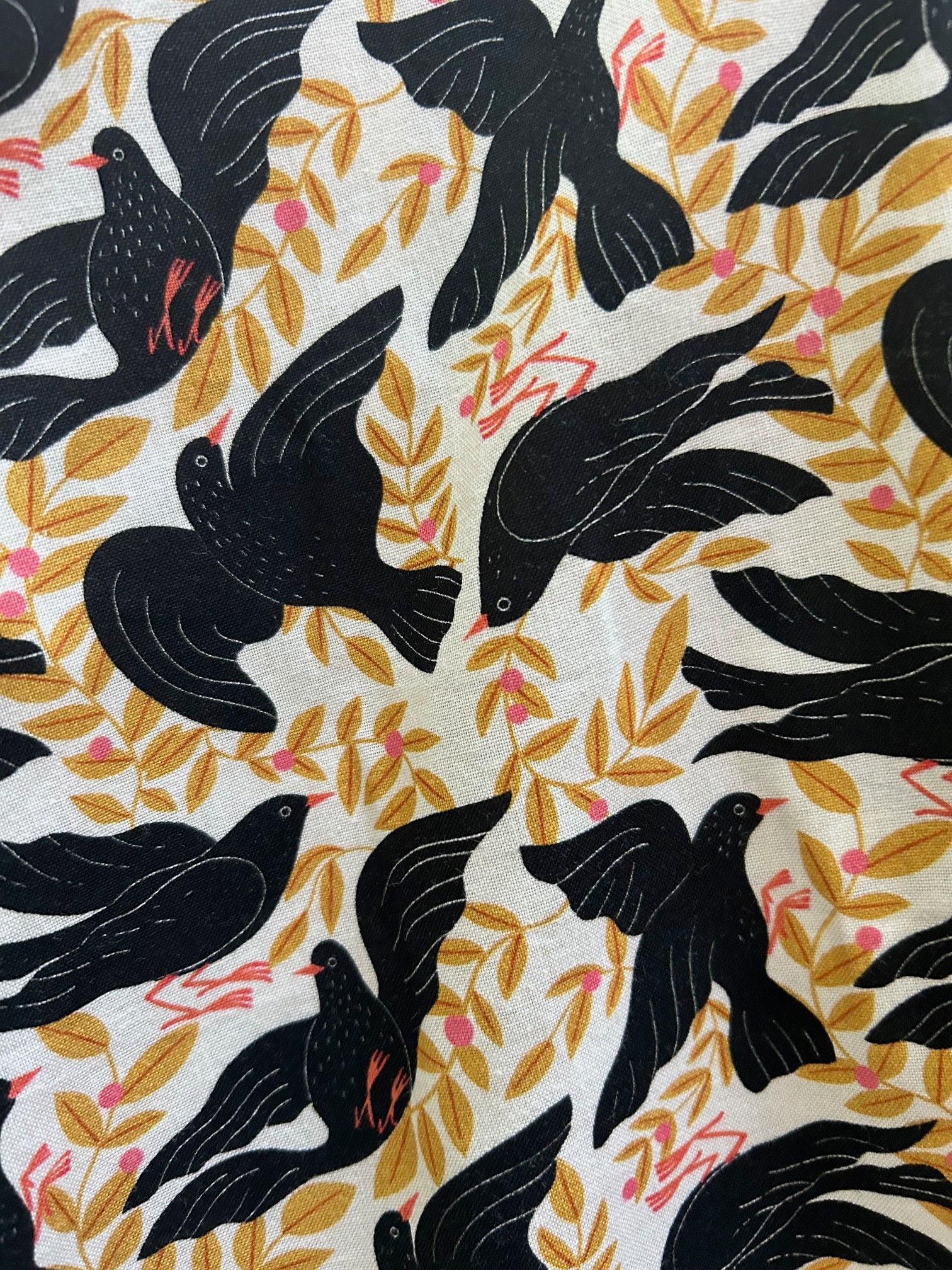 Birds Skater Skirt