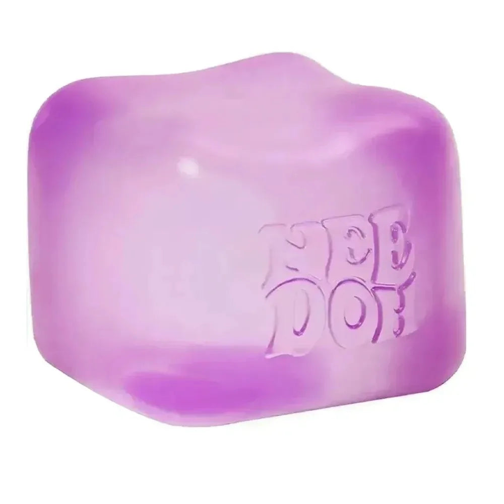 Needoh Nice Cube Sensory Stress Reliever Fidget Tool for Anxiety &Focus Desk Sensory Cube for Adults & Anti-Anxiety Squeeze Kids