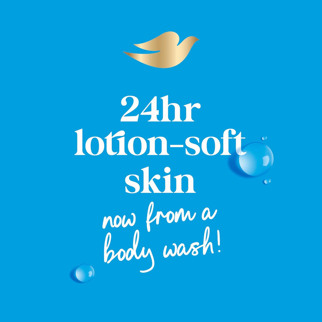 Dove Body Wash with Pump Gentle Exfoliate with Sea Minerals For 24hr Lotion-Soft Skin Moisturizing Skin Cleanser with No Sulfates No Parabens 30.6 oz