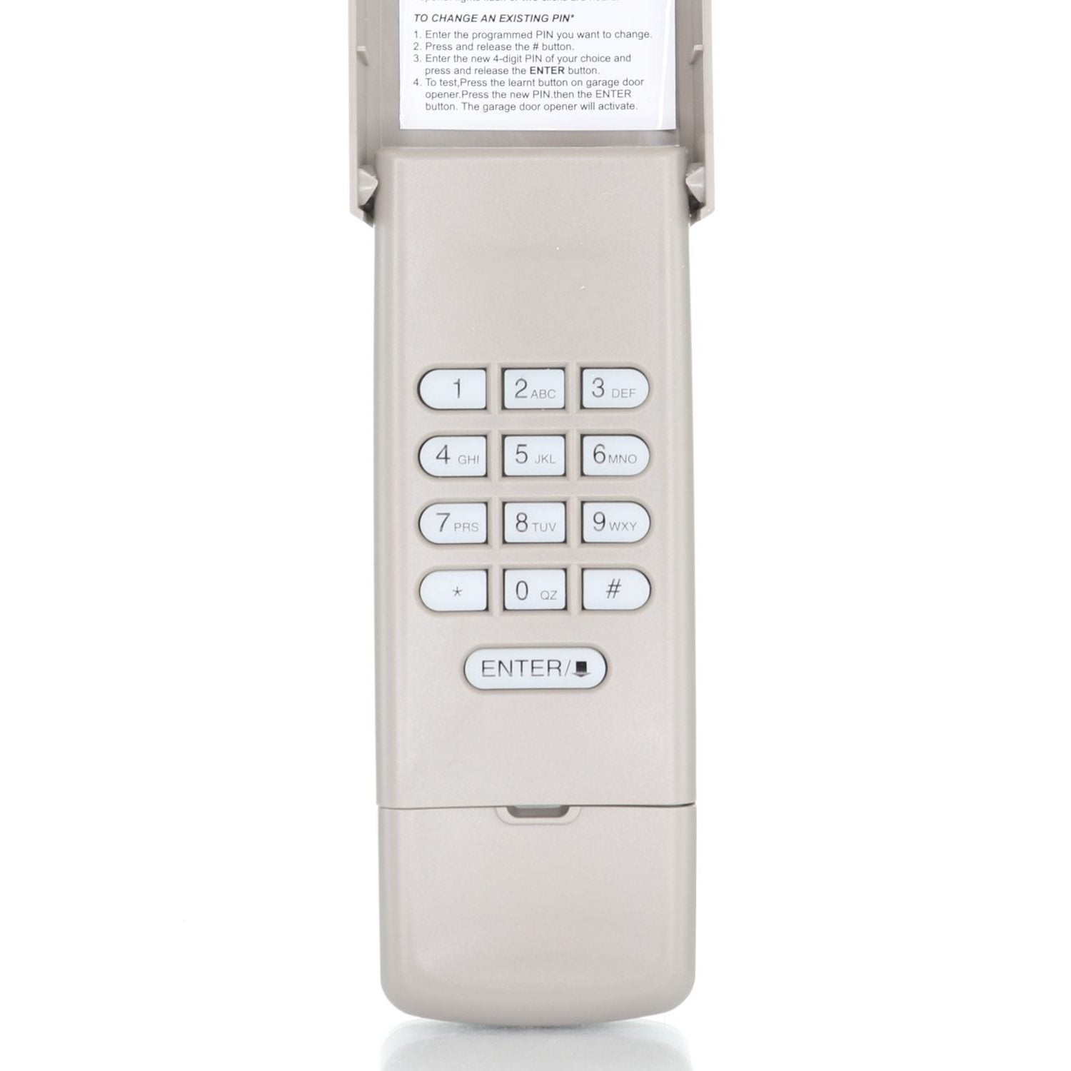 Substitute for LiftMaster 877MAX wireless keypad Garage Door Opener Remote Control [877MAX]