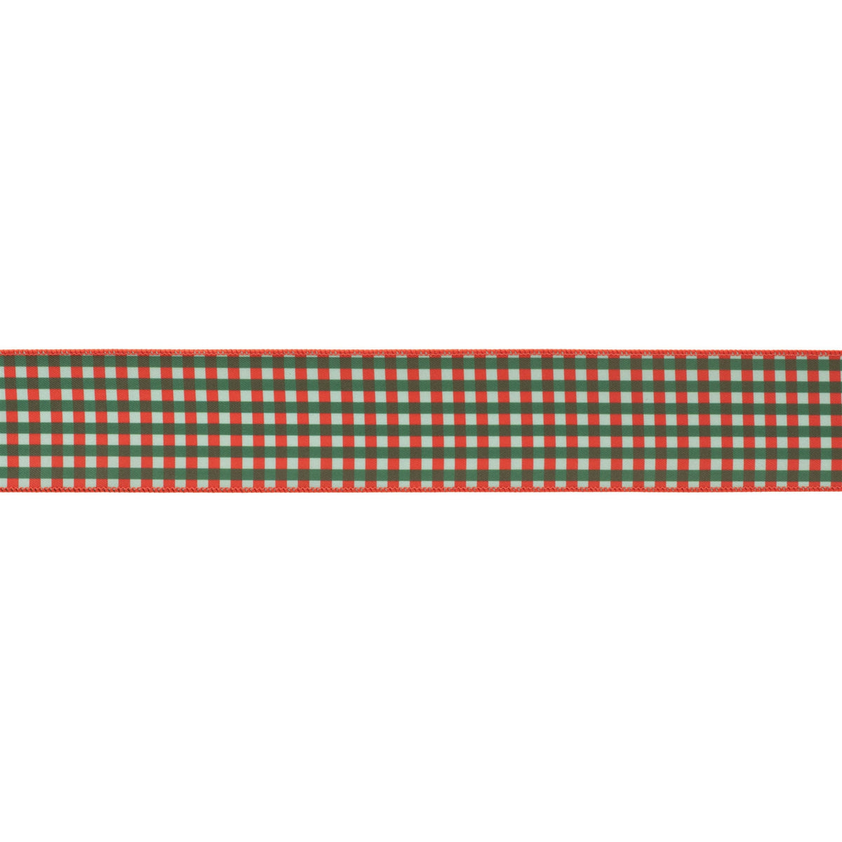 Plaid Wired Ribbon 4" x 5 Yds