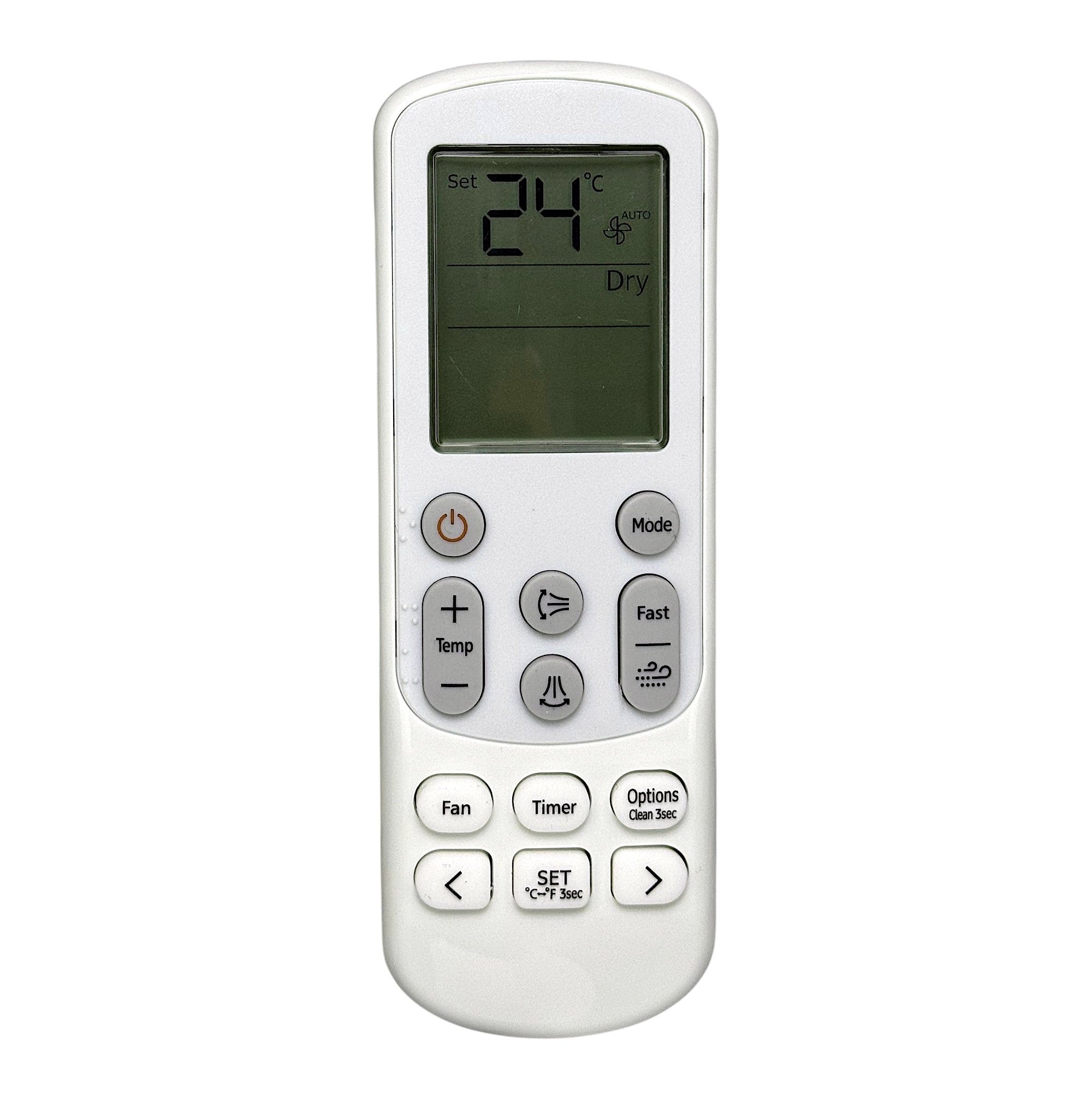 Samsung DB96-24901B / ARH5203 Air Conditioner Remote Control | Mini Split | LCD screen | Thermostatic - DB9624901B