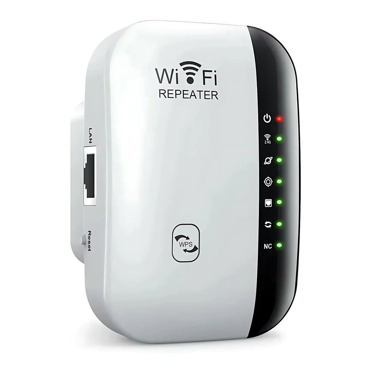 300Mbps WiFi Repeater – 2.4G Wireless Range Extender & Signal Booster