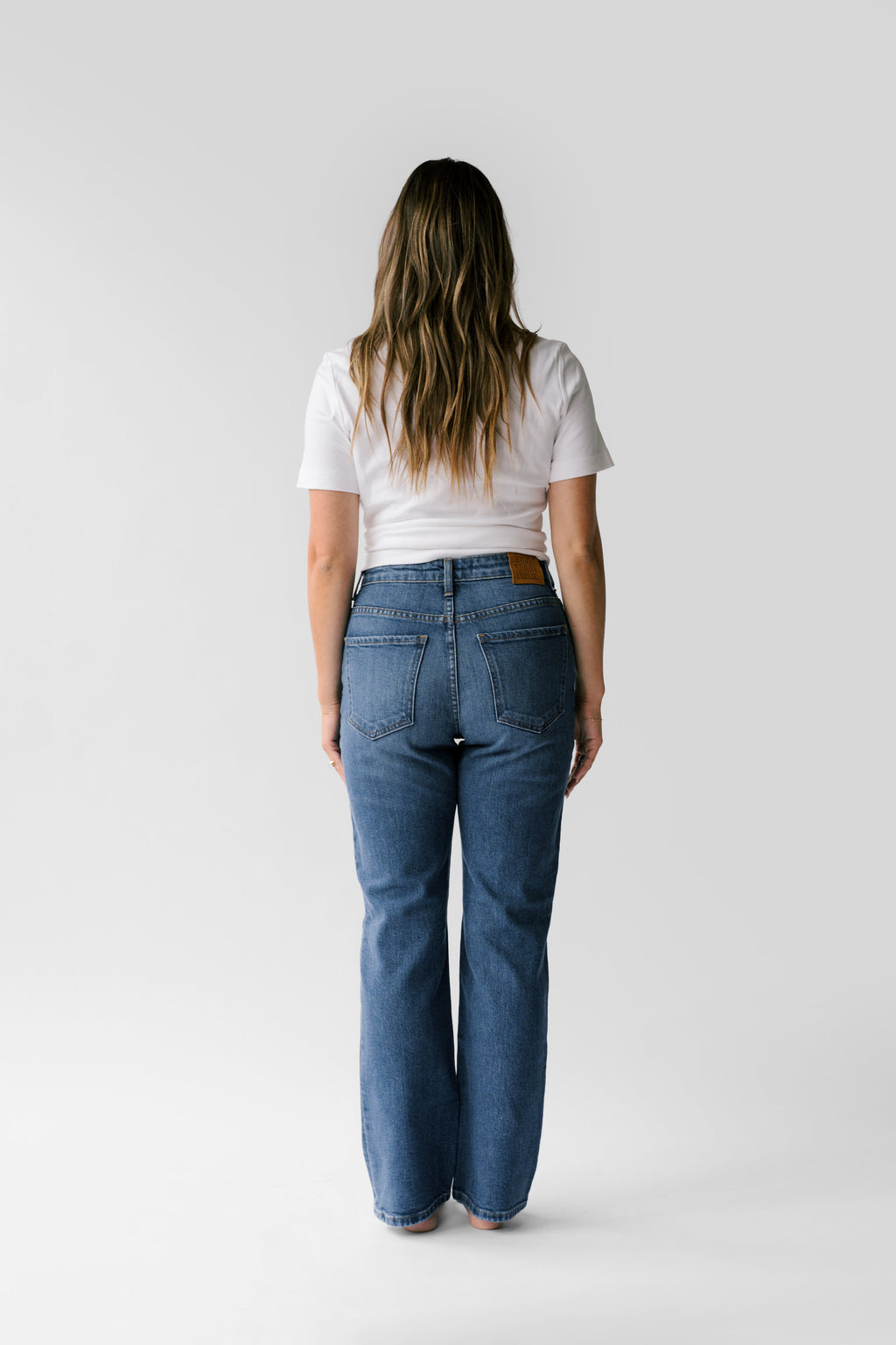 Petite High-Rise Stovepipe Jean - The Kate in Sapphire