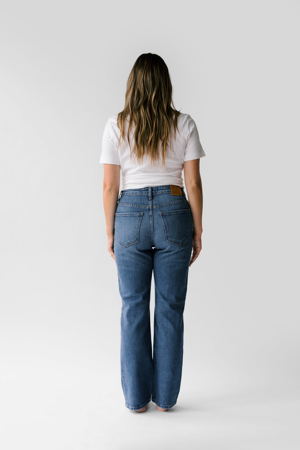 Petite High-Rise Stovepipe Jean - The Kate in Sapphire
