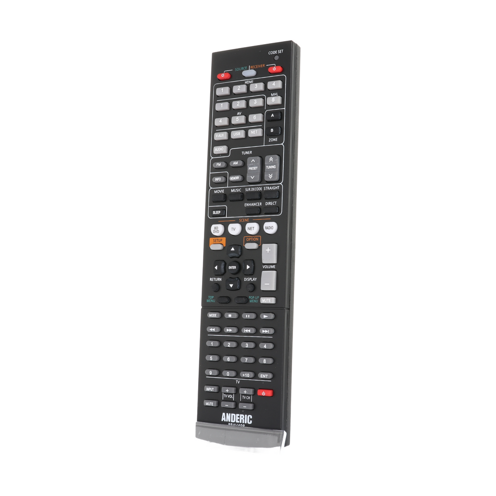 Anderic RRAV498 Replacement Receiver Remote Control for Yamaha RAV498 and Others