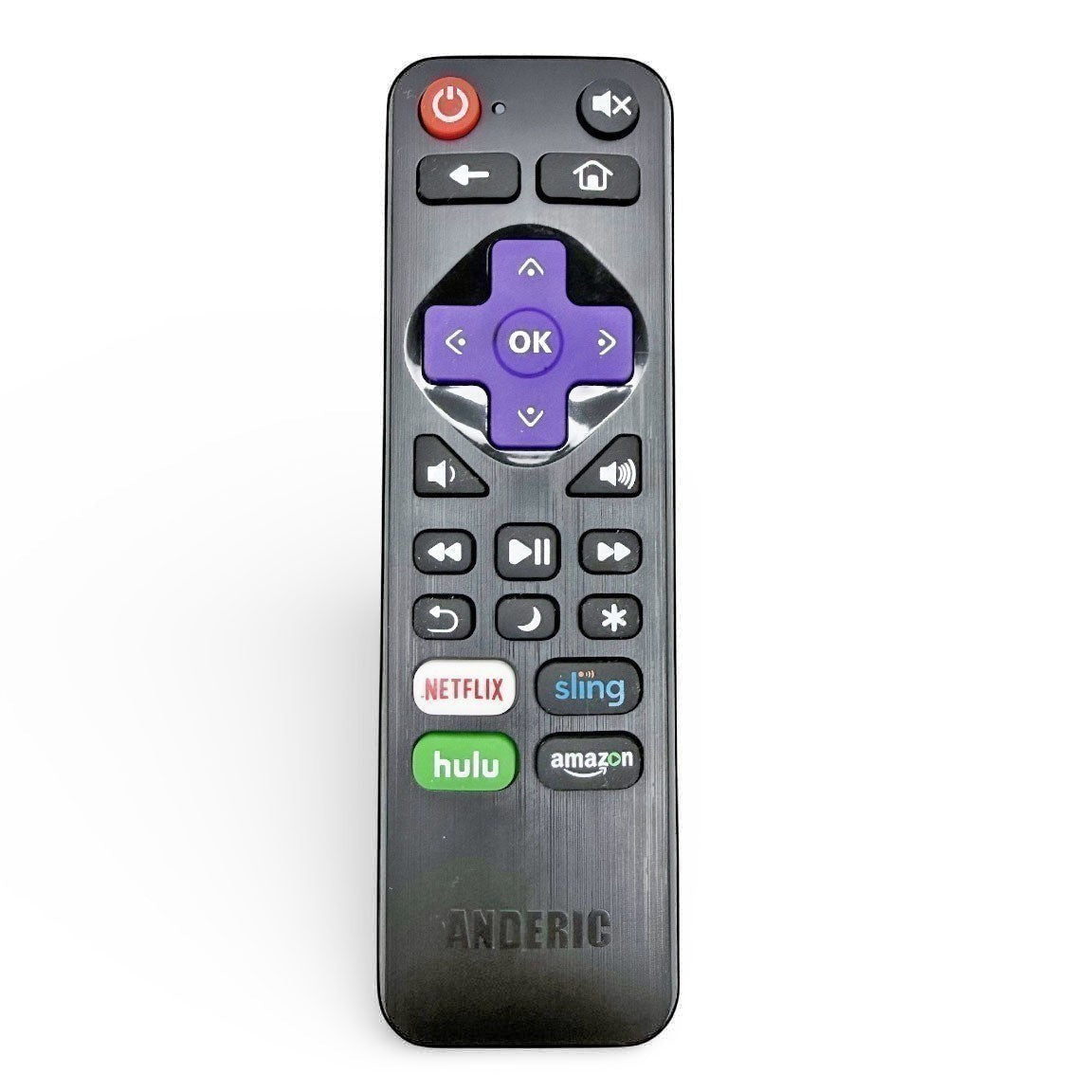 Substitute for RCA RC-AFIR ROKU TV Remote Control [RRLF16]