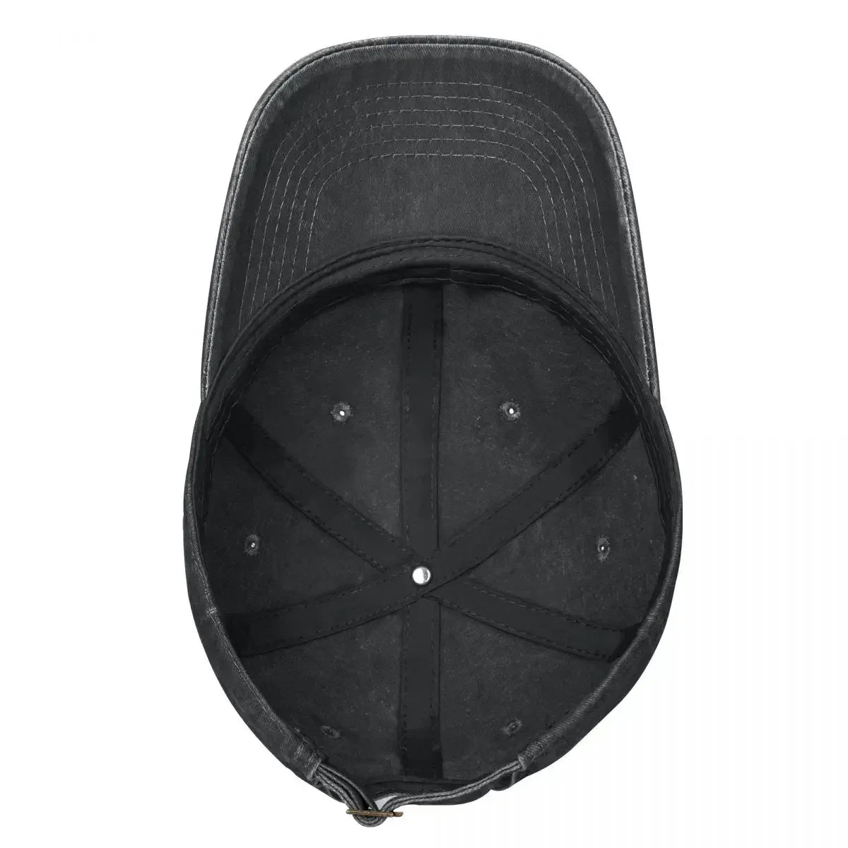Guitar Rock Multicolor Skull Wing Baseball Caps
