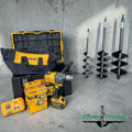Ultimate Professional Landscaping Complete Bundle (3"x 24", 5"x 28", 7"x 28" and DEWALT DCD130T1 60V MAX*)