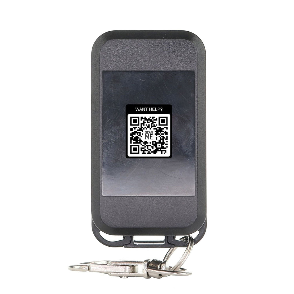 Substitute for Chamberlain 956EV 3-Button Keychain For all Chamberlain with Learn key Garage Door Opener Remote Control [890MAX]