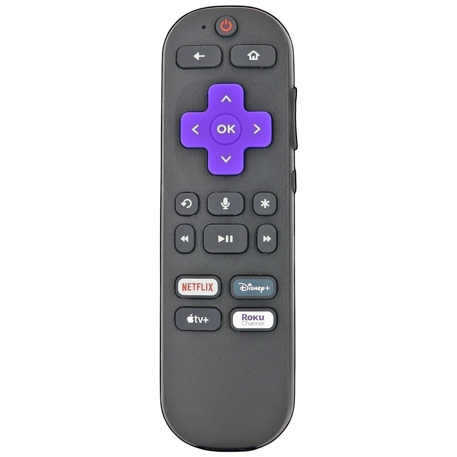 Substitute for Roku 3931RW Streaming Remote Control [RCGZ1]
