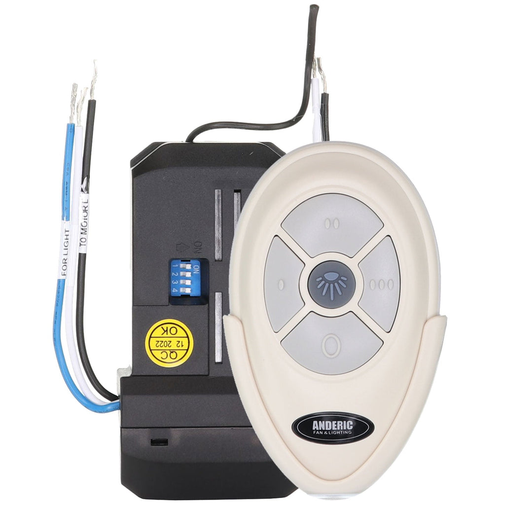Substitute for Harbor Breeze UC7202T1 Ceiling Fan Remote Control [FAN35T-UC7067FMRX-KIT]