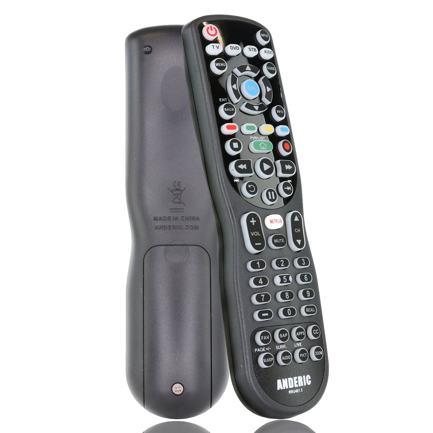 Substitute for RCA RCU300WG 3-Device Universal Remote Control [RRU401]