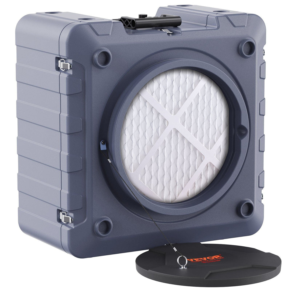 Air Scrubber with 3-Stage Filtration, Stackable Negative Air Machine 550 CFM, Air Cleaner with MERV10, Carbon, H13 HEPA, for Home, Industrial and Commercial Use