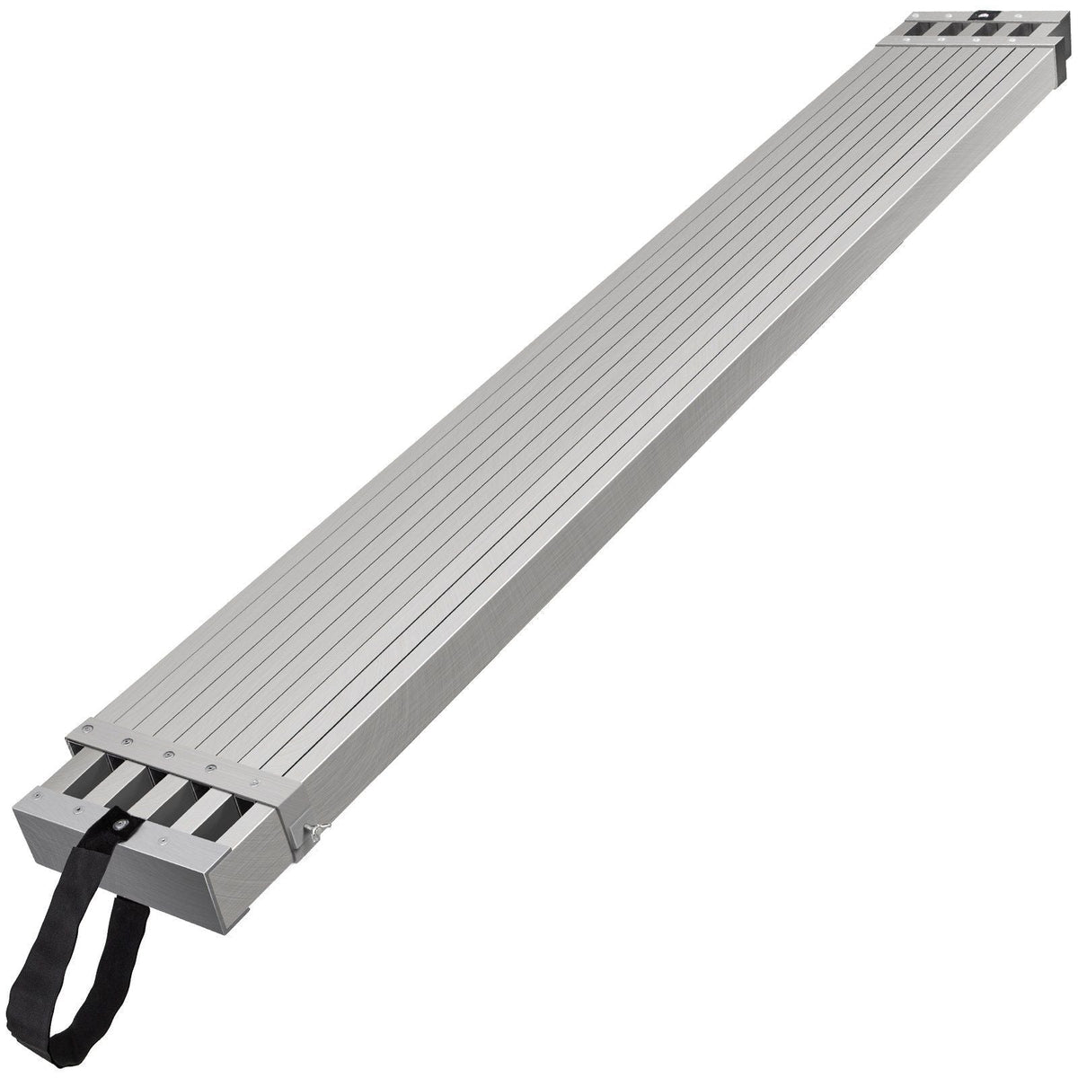 Telescoping Aluminum Work Plank, 6-9 Feet 500lbs Capacity, 12.5 inch Width Aluminum Scaffold Plank,Extension Staging Plank with Skid-Proof Platform Scaffold Ladder Accessory