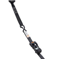 Ratchet Tie Down Straps (4PK), 5208 lb Max Break Strength, Includes 4 Premium 1.6" x 8' Rachet Tie Downs with Padded Handles, for Moving Securing Cargo, Appliances, Lawn Equipment, Motorcycle