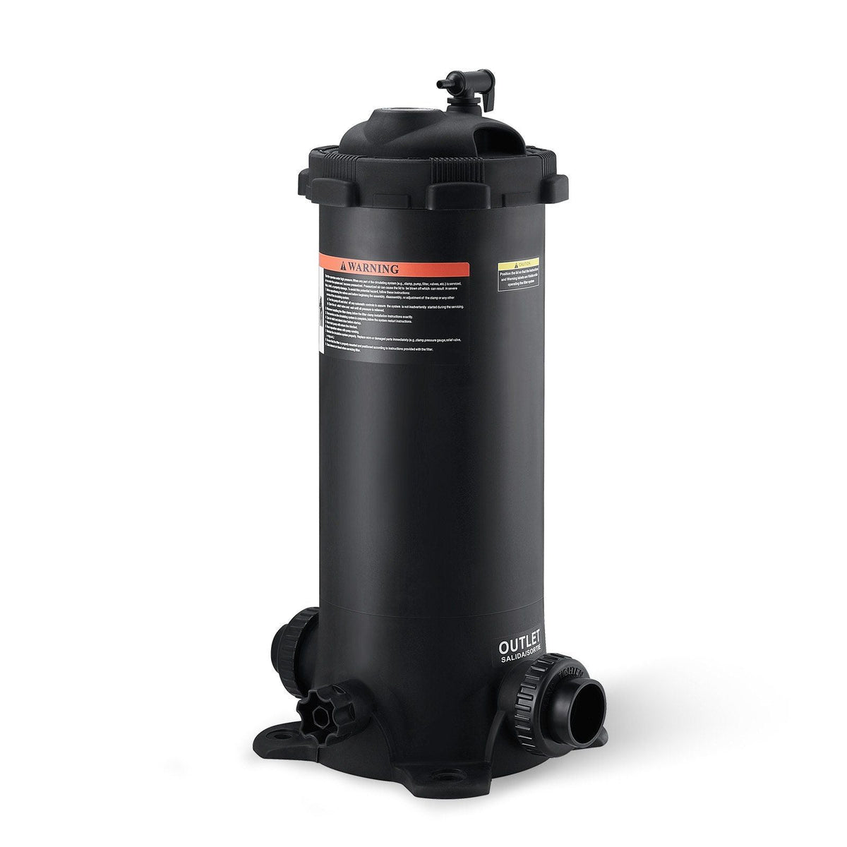Cartridge Pool Filter, 50Sq. Ft Filter Area Inground Pool Filter, Above Ground Swimming Pool Filtration Filter System with Upgrade Filter &Leak-proof Casing, for Hot Tubs, Spa, Inflatable Pool