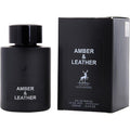 MAISON ALHAMBRA AMBER & LEATHER by Maison Alhambra EAU DE PARFUM SPRAY 3.4 OZ