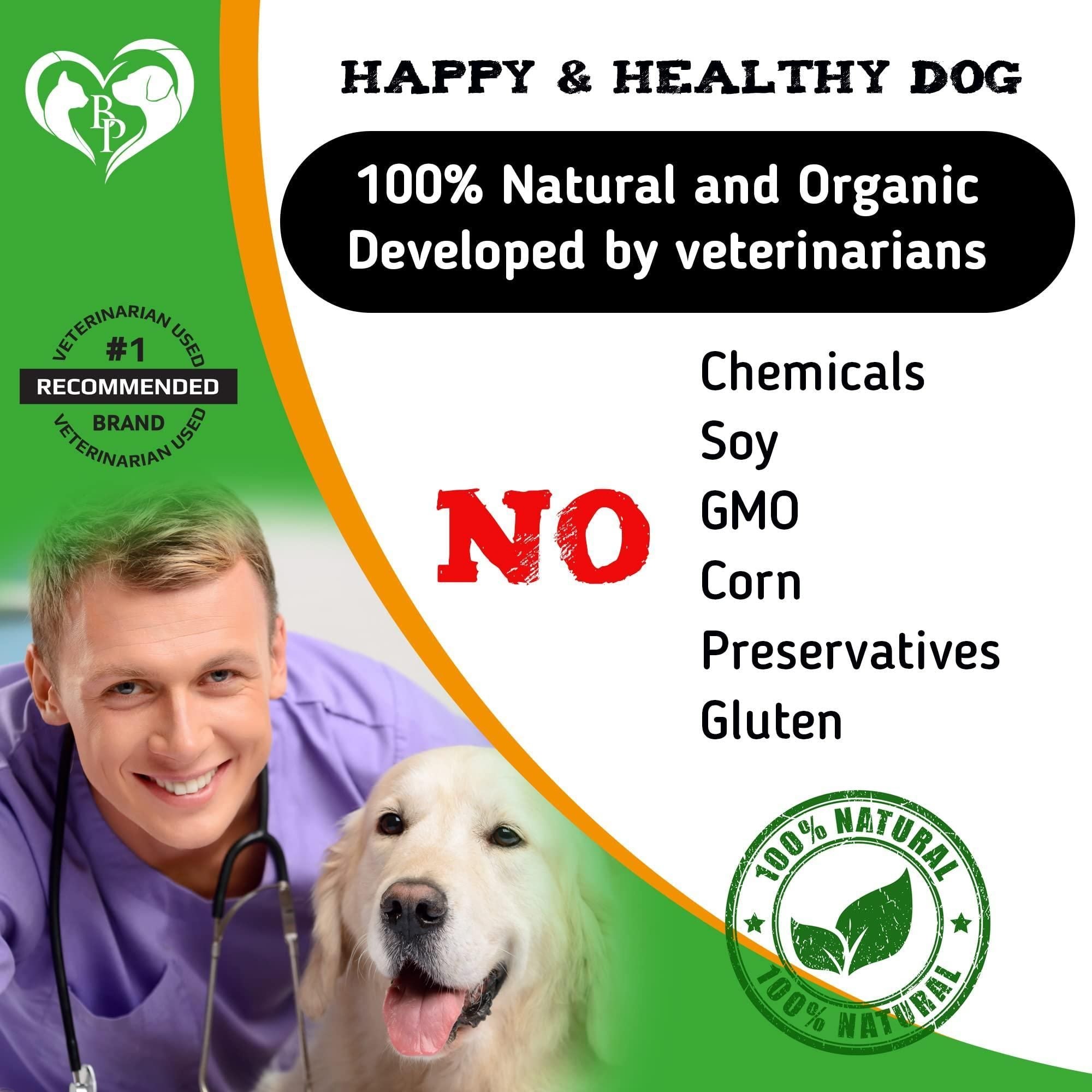 Flea and Tick Prevention Chewable Pills for Dogs Revolution Oral Flea Treatment for Pets & Complex Multivitamin Natural Pest Control Defense Chews Small Tablets 10 Oz