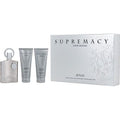 AFNAN SUPREMACY SILVER by Afnan Perfumes EAU DE PARFUM SPRAY 3.4 OZ & AFTERSHAVE BALM 3.4 OZ & SHOWER GEL 3.4 OZ