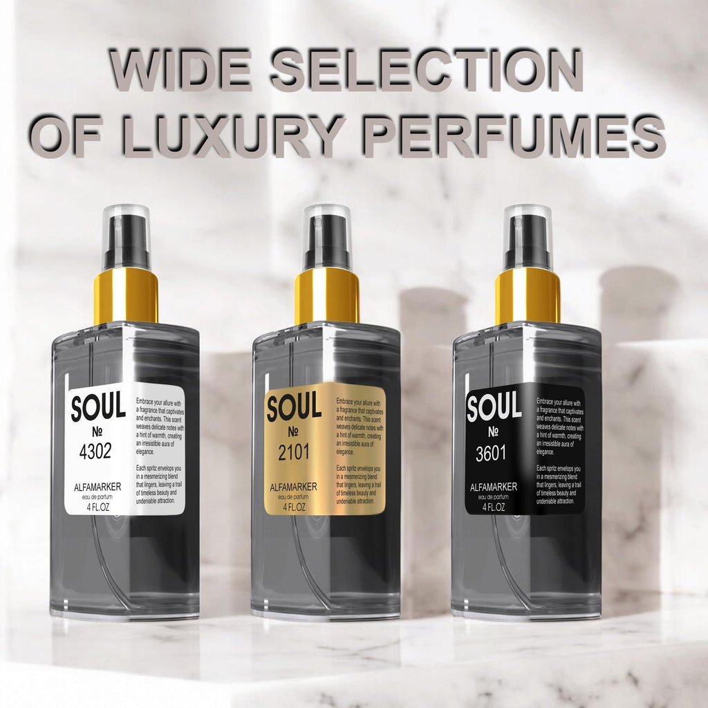 SOUL No. 4002 Impression Mandarino di Amalfi Perfume for Women Women Eau de Parfum Spray 4.0 Fl Oz 120 ml Long Lasting Fragrance