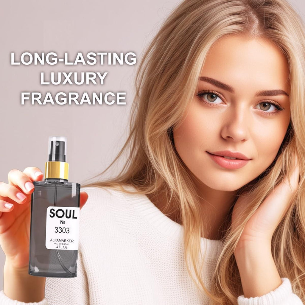 SOUL Inspired by Jadore Spray 4.0 Fl Oz 120 ml Perfume for Women Eau de Parfum Long Lasting Fragrance