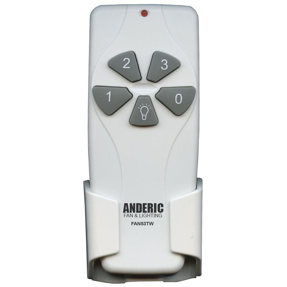 Substitute for Westinghouse 7787000 Ceiling Fan Remote Control [FAN53TW]