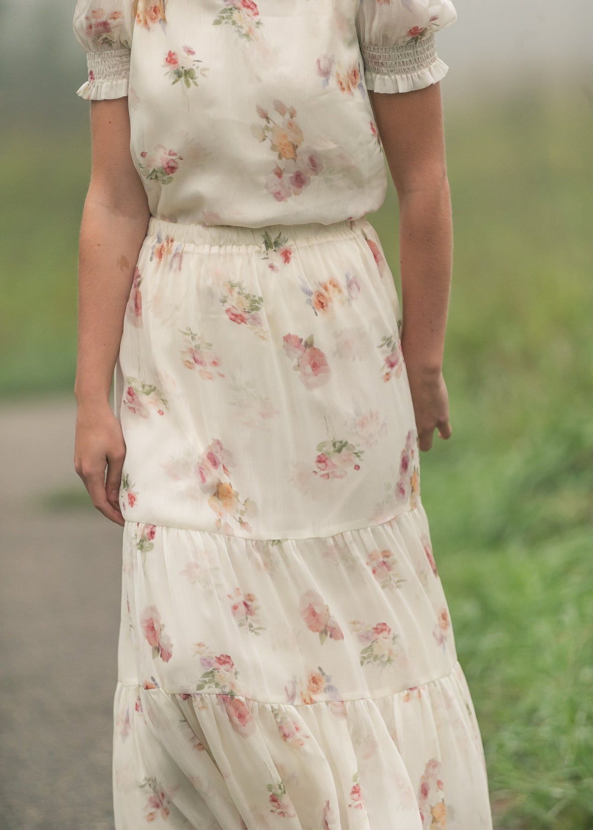 Helena Tiered Maxi Skirt - FINAL SALE