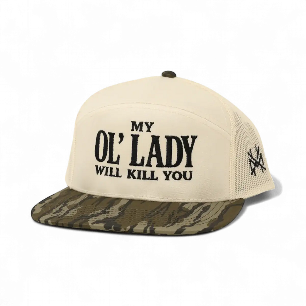 My Ol Lady Will Kill You Snapback Hat