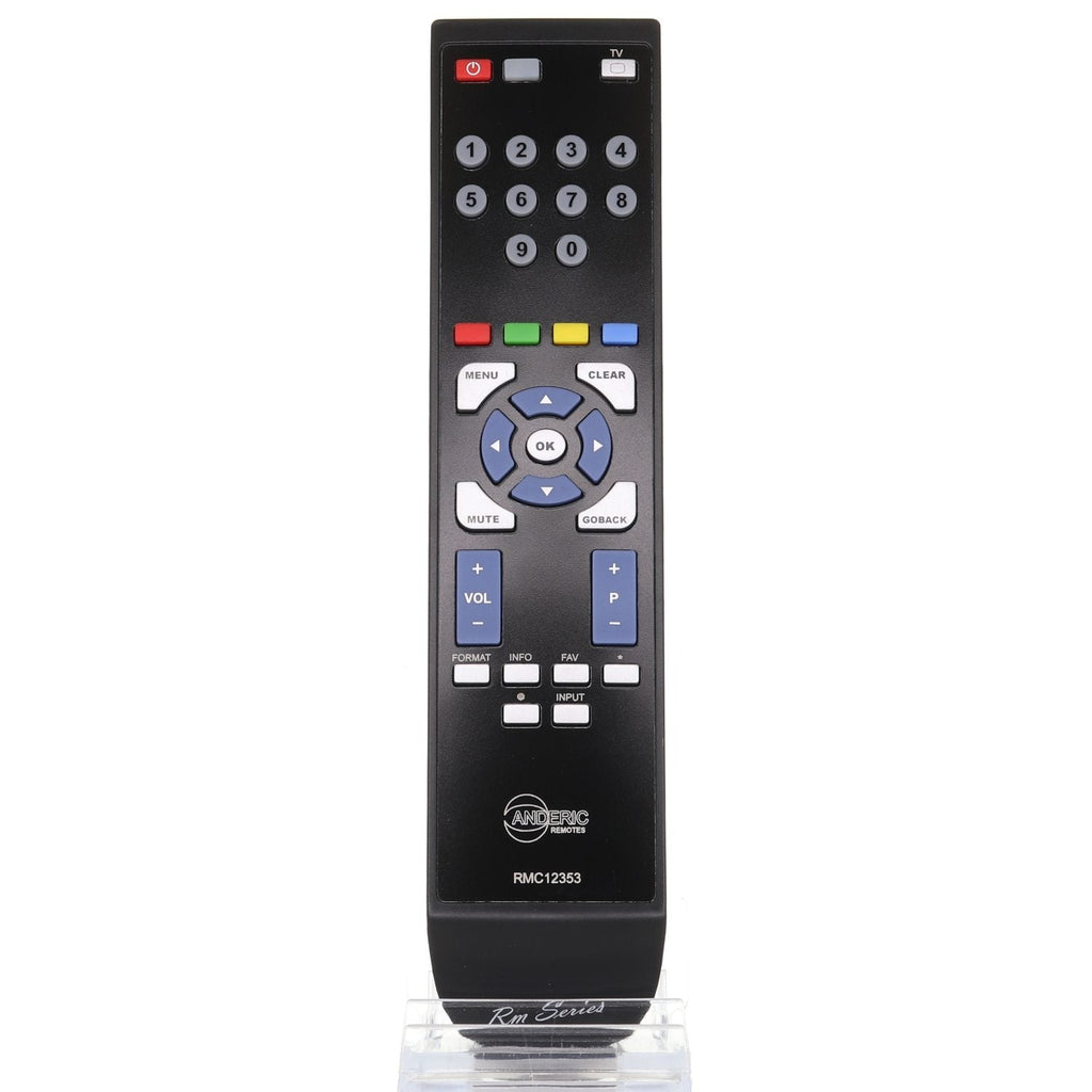 Anderic RMC12353 Replacement TV Remote Control for RCA RC246