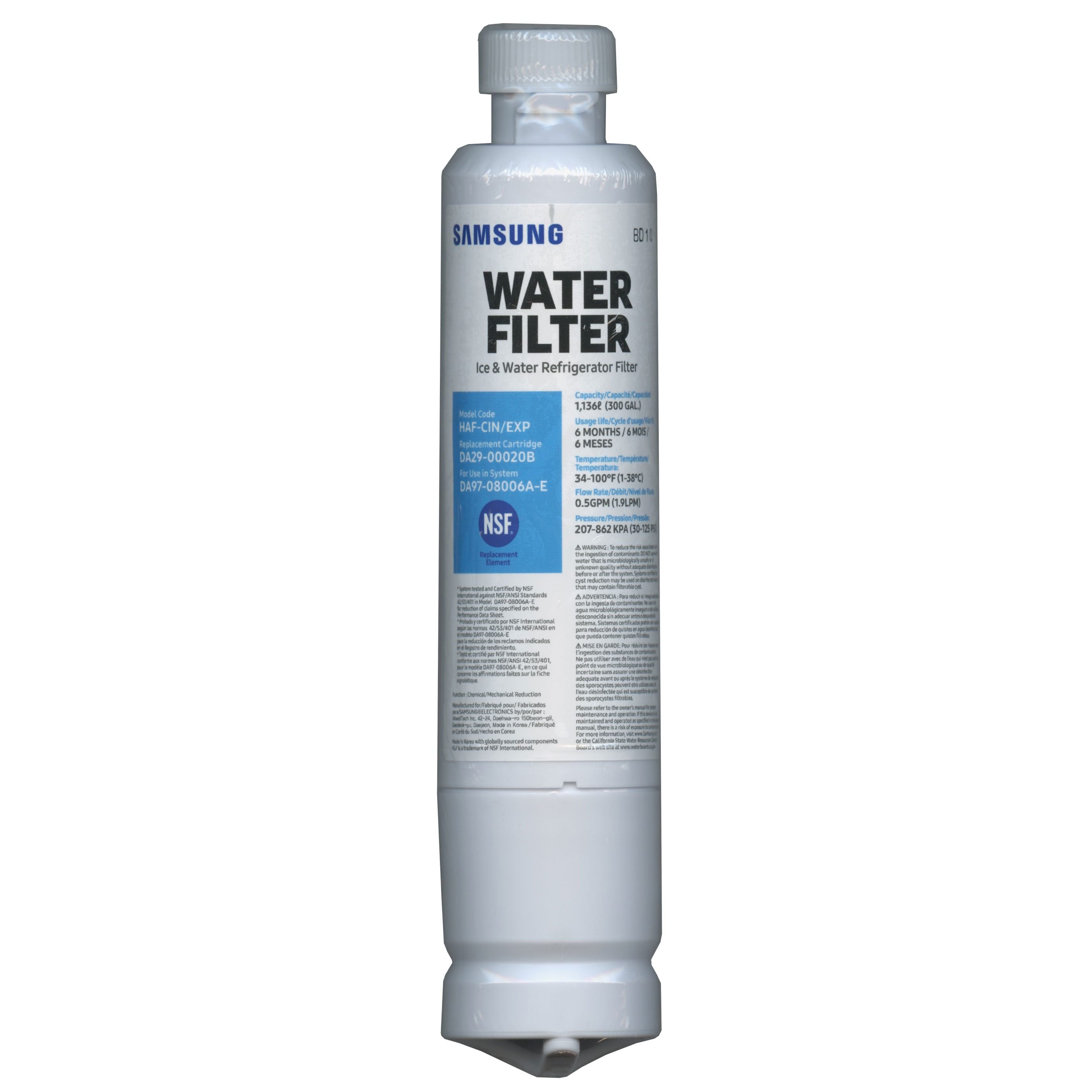 SAMSUNG HAFCIN/EXP Replacement Refrigerator Water Filter DA29-00020B - HAF-CIN/EXP
