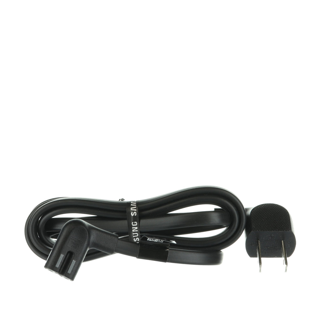Samsung 3903-001117 AC Power Cable | Elbow C7 figure-8 to Elbow 2-Prong Male Connector | Non-Polarized – 3903001117 5 Foot