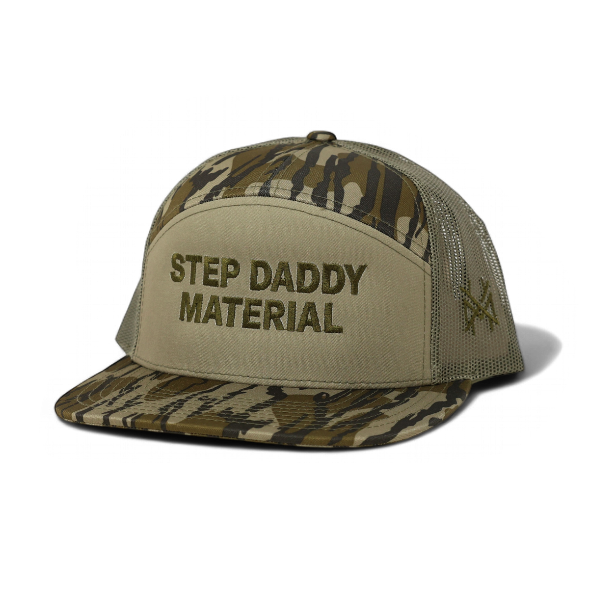 Step Daddy Material Snapback Hat