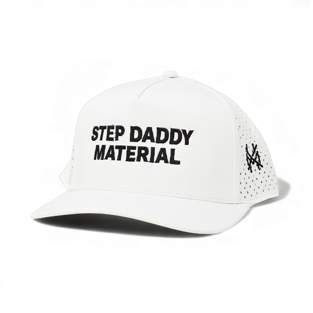 Step Daddy Material Snapback Hat
